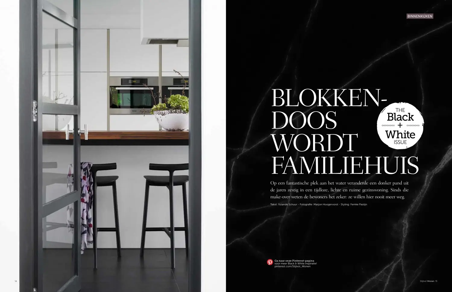 ENZO architectuur N interieur - Stijlvol Wonen - Blokkendoos wordt familiehuis